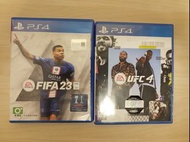 PS4 FIFA 23 & UFC 4 遊戲