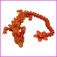 3D Printed Dragon 3D Printed Dragon Toys 3D Printed Flexible Articulated Dragon for Boys Girls Kids 