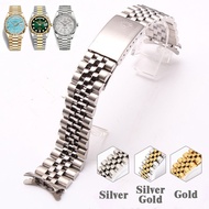 WatchBand For Rolex DATEJUST DAY-DATE OYSTERPERTUAL DATE Solid Stainless Steel Watch Strap Watch Acc