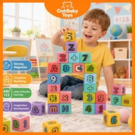 Magnetic Blocks Numbers ABC Learning Toys Montessori Building Blocks Sensory Toys Preschool Educatio