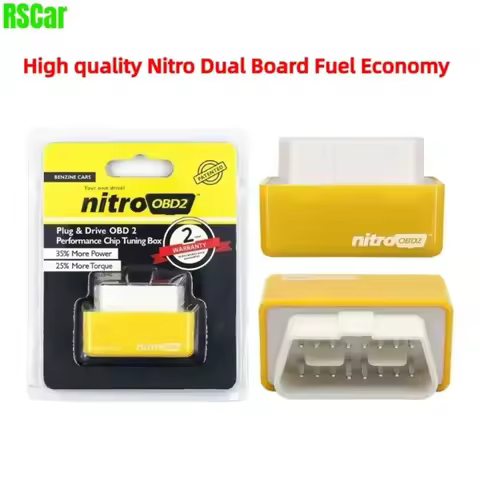 Best Nitro Dual Board Fuel Economy Chip Tuning ECO OBD2 Plug and Drive 15% Fuel Save Eco OBD2 Chip T