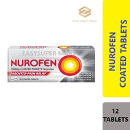 NUROFEN Coated Tablets 200mg 12's