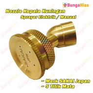 Sakai Brass Nozzle 5 Holes Manual Electric Sprayer Head Compressor Pest Sprayer SPR-104