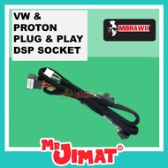 Mohawk Volkswagen / Proton DSP Plug and Play Socket for Android Player