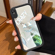 HP Xiaomi Redmi 9A Redmi 9i Redmi 9T Redmi 9 Power Case Cellphone Casing Bat Pattern Casing Mirror C