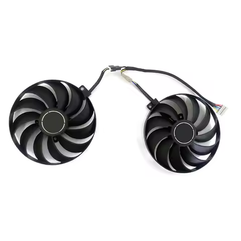 Cooling Fan 95mm 6pin T129215SU PLD10010S12HH GTX1660S SUPER GPU FAN For ASUS ROG Strix GTX 1660S SU