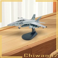 [Chiwanji2] 1/100 F/A-18 Diecast Plane Model Realistic Airplane Simulation Ornament