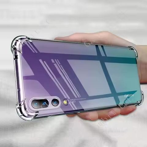 Anti-Falling Case For Huawei P20 Pro CLT-AL00 CLT-AL01 CLT-L04 CLT-L09 Soft TPU Original Shockproof 