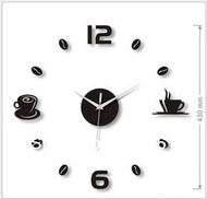 Wall clock / creative DIY wall clock Acrylic wall clock Art clock restaurant wall clock fun clock