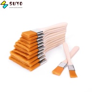 SUYO Hair Painting Brush, Watercolor Paint Drawing Multifunctional Oil Paint Brush,  Wood Handles Pr