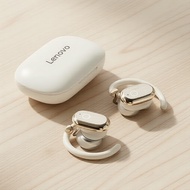 Lenovo ,24,,//  Fon Telinga Tanpa Wayar Lenovo Sport-Ready, Bateri 24H, Selesa Terbuka, Hitam/Putih/