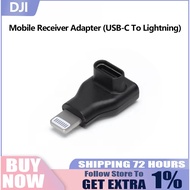 DJI Mic Series Mobile Receiver Adapter USB-C to Lightning For DJI Mic Series Mobile Receiver to conn