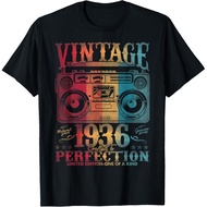 Men's cotton T-shirt Vintage 1936 Limited Edition 1936 86 years old 86th Birthday T-Shirt