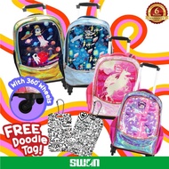 [New2022] SWAN original trolley bag (XL) 4 rotating wheel/detachable