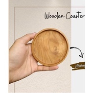 Wooden coaster/Round Wooden coaster Dutch teak pine wood coaster cup mug coaster