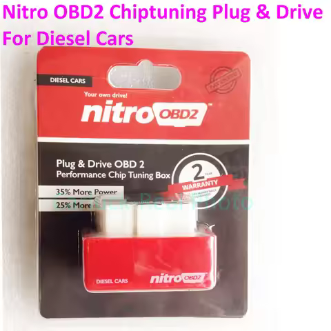 Car Chip Tuning Performance Box ECO NitroOBD2 EcoOBD2 Plug&Driver OBD2 Interface NITRO OBD2 ECO OBD2