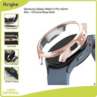 Ringke Galaxy Watch 5 Pro 45mm Slim Chrome Rose Gold