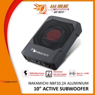 Underseat Subwoofer Car Speaker NAKAMICHI NBF10.2A 10" 900W Car Underseat Active Subwoofer Speaker K