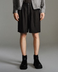 URBAN REVIVO - Quần short nam ống rộng lưng thun UMF650081-B5A