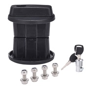 Motorcycle Oil Gas Jerry Can Spare Lock Holder Bracket