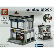 SEMBO BLOCK MODEL SD6515 (122 PCS) Express BUILDING BLOCK FOR COLLECTION