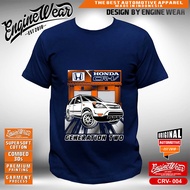 kaos CRV gen2 tshirt honda CRV gen 2 baju mobil suv otomotif jdm CRV004