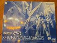 高達模型 GUNDAM RG NU GUNDAM  CLEAR COLOR