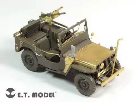 E.T Model E35-126 1/35 WWII U.S. Willys MB Jeep For TAMIYA 35219