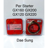 Spring Starter GX160 DAESUNG Rewind Spring Recoil Starter GX 120 GX 200 GX 220