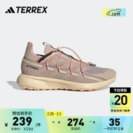 adidas VOYAGER 21舒适户外运动鞋男子阿迪达斯官方TERREX 藕粉色/黑色 41(255mm)