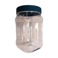 二手透明塑膠空瓶 透明塑膠空罐（萬歲牌堅果空罐）（1入）