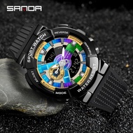 SANDA Waterproof Display Watch For Men 9004-2