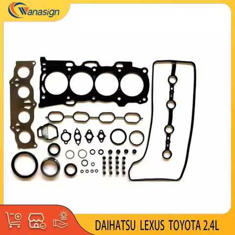 Engine Parts Cylinder Head Gasket Set For DAIHATSU LEXUS Pontiac SCION TOYOTA 2.4L L4 DOHC Hybrid 2A