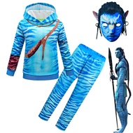 Avatar Set style polyester Avatar children's sweater + mask Jack Sally , Costume Cosplay