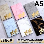 [Ready Stock] 2025 Planner 2025 Diary Notebook A5 Page a Day Daily Planner Academic Diary Weekly Mon