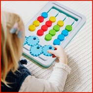 Slide Puzzle Game Wooden Kids Slide Puzzle Logical Thinking Games Brain Teaser Fine Motor Skills Toy