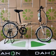 Sepeda Lipat Folding Bike - Dahon Suv D6 20 Inchi Gold Dan White