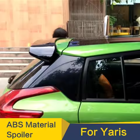 Spoiler for Toyota Yaris Hatchback Rear Trunk Wing 2014 - 2018