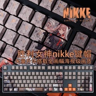 108 Keys PBT Dye Subbed Keycaps Cartoon Anime Gaming Key Caps NIKKE The Goddess Of Victory Keycap Fo