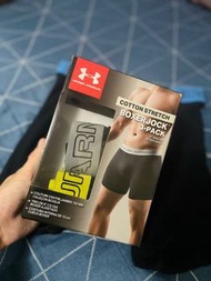 *全新 UA under armour 運動四角內褲 三件組