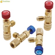 LONTIME Safety Valve Adapter, Copper Leakproof Air Conditioning Valve, High quality Non-freezing han