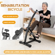 Foldable Portable Rehabilitation Bicycle Elderly Exercise Bicycle for Arm and Leg Foot Exercise
