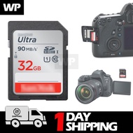 WP | Ultra Memory Card SDHC UHS-I Card 32GB Capacity Full HD Video Speed up to 90MB/s