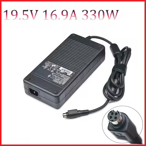 330W Charger AC Adapter 19.5V 16.9A for MSI Trident 3 Desktop PC Gaming AIO 27 27T 6QE Power Supply 