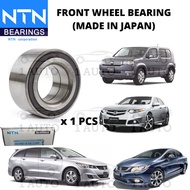 (MADE IN JAPAN) NTN FRONT WHEEL BEARING HONDA STREAM RN6 RN8 1.8 2.0 CIVIC FB3 2.0 CROSSROAD RT1 1.8 ACCORD EURO CL7