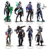 Standee Game Figure Valorant Sage Killjoy Jett Sova Cypher Salvia hgkg Study corner desk decoration 