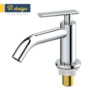 R Design Basin Faucet Bathroom Sink Cold Water Tap Chrome Finish Tap Water Faucet Bathroom Sink Fauc