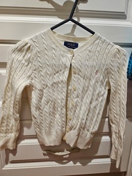 Polo Ralph Lauren 白色針織外套 size 5