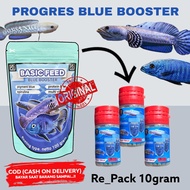 repack 13gram pelet ikan channa blue pulchra | pakan ikan | makanan ikan channa blue pulchra