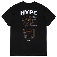 HYPE Nimble Feeble Barrier Tee LUXURY Baju T Shirt Lelaki T Shirt Oversize S-5XL Oversized Tshirt